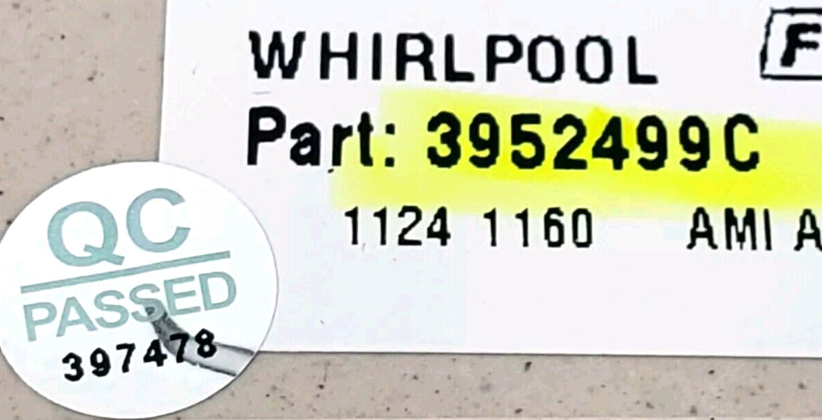 OEM Replacement for Whirlpool Washer Timer 3952499C