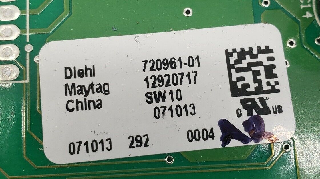 OEM Replacement for Maytag Fridge Control 12920717 W10191108