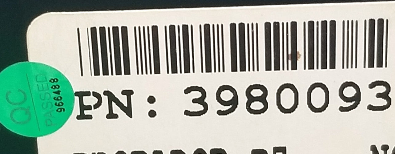 OEM Replacement for Whirlpool Dryer Control 3980093