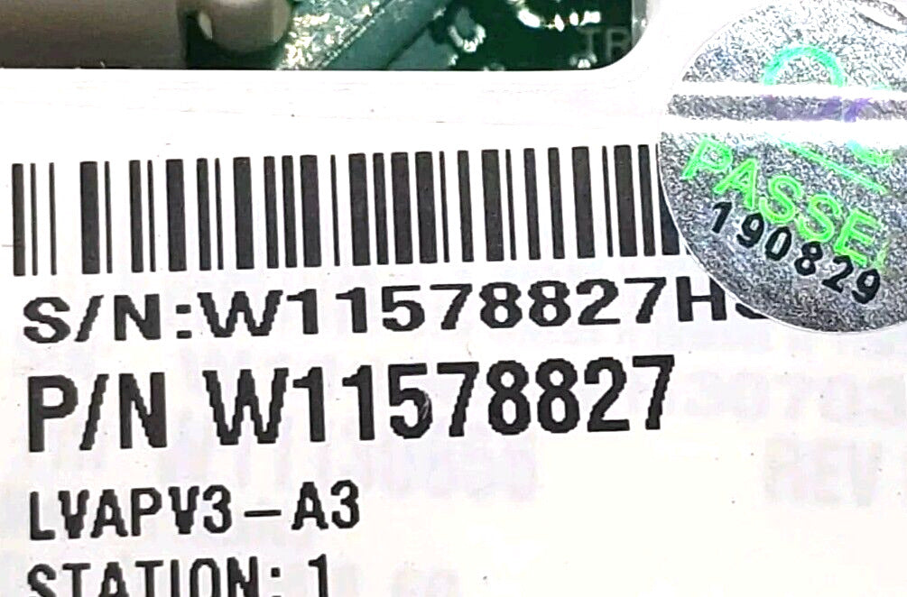 OEM Replacement for Whirlpool Washer Control W11578827