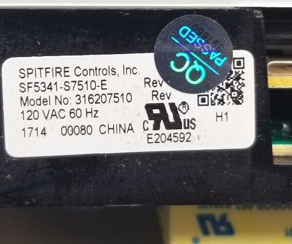 OEM Replacement for Frigidaire Oven Control 316207510 ~ ~