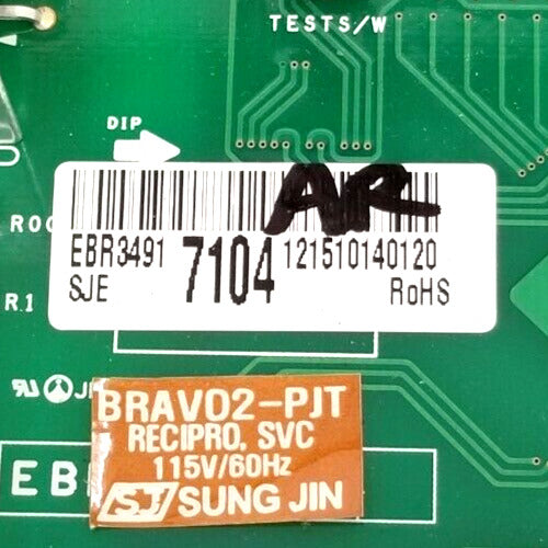 ⭐️Genuine OEM Replacement for LG Refrigerator Control EBR34917104🔥1-YR