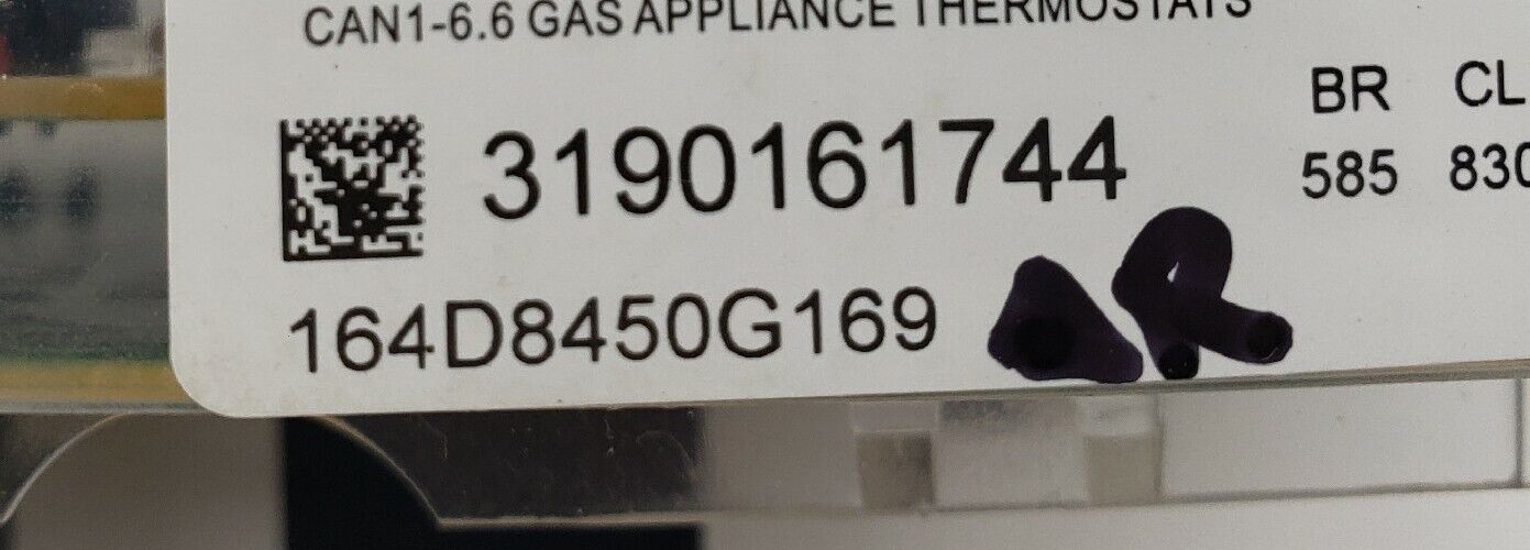 Genuine OEM Replacement for GE Range Control 164D8450G169