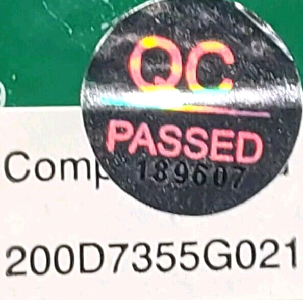 OEM Replacement for GE Fridge Control 200D7355G021 ~ ~