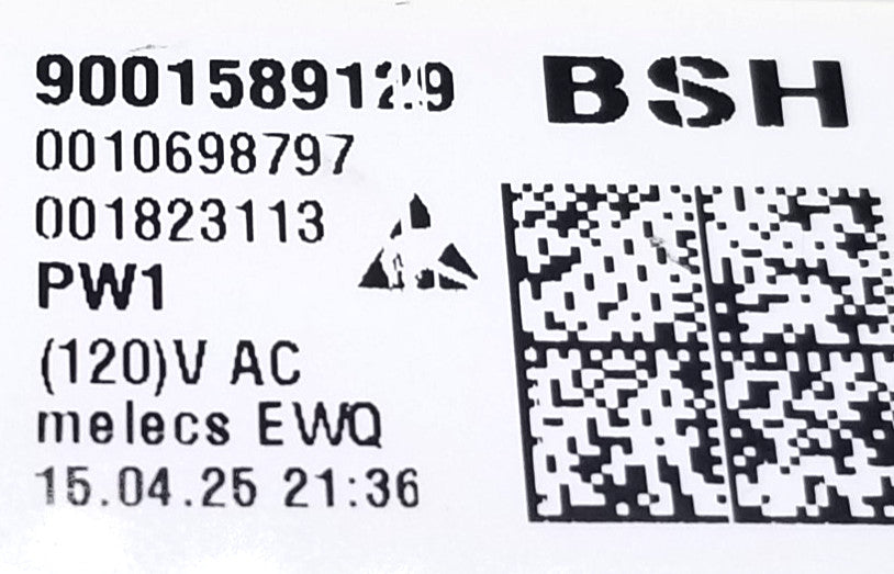 New OEM Replacement for Bosch Dishwasher Control Module 10028464