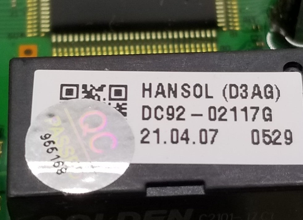 OEM Replacement for Samsung Washer Control DC92-02002H DC92-02117G