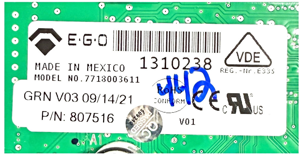 OEM Replacement for Speed Queen Dryer Control 807516