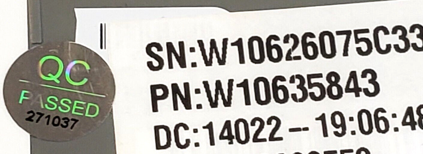 ⭐️Genuine OEM Replacement for Whirlpool Washer Control W10635843🔥