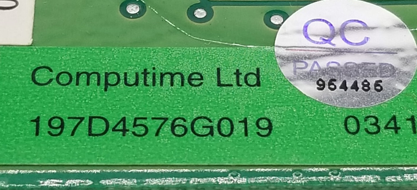 OEM Replacement for GE Fridge Control 197D4576G019