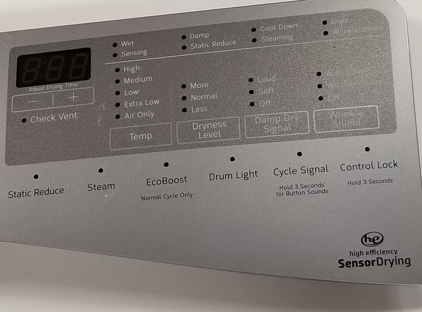 OEM Replacement for Whirlpool Dryer Control Panel W10825132