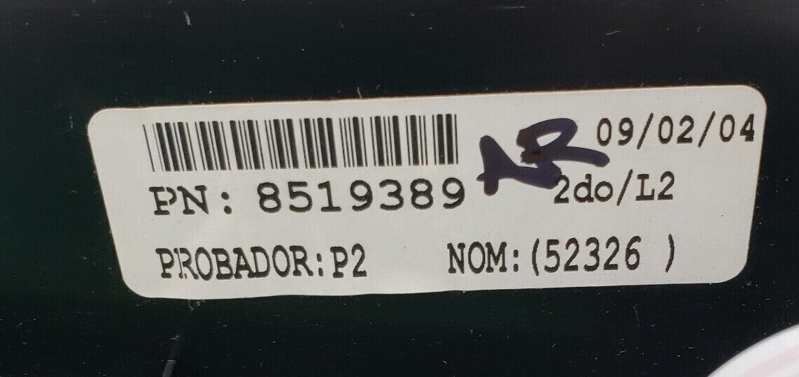 OEM Replacement for Whirlpool Dryer Control 8519389