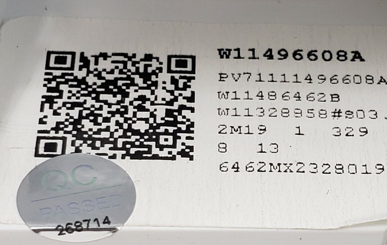 OEM Replacement for KitchenAid Dishwasher Console Assy W11496608