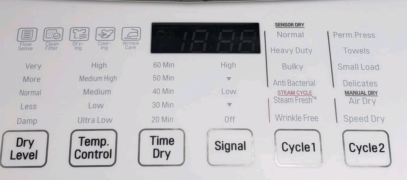OEM Replacement for LG Dryer Control Panel AGL74277206