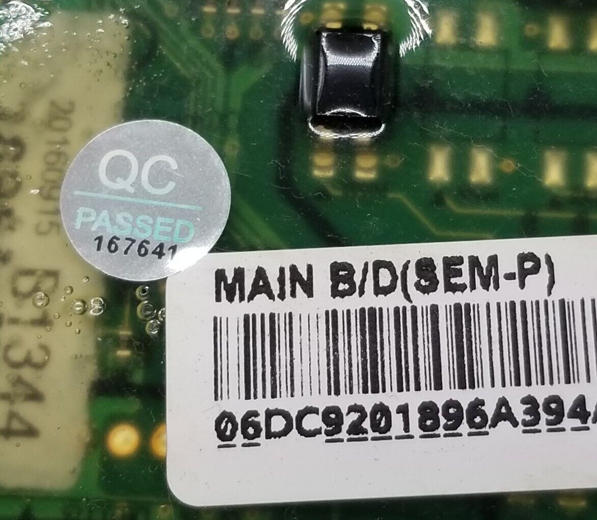 OEM Replacement for Samsung Dryer Control DC92-01896A