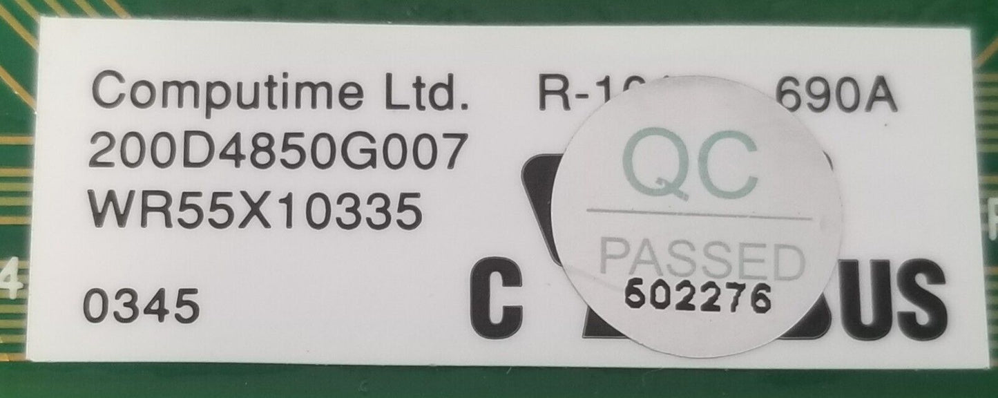 Genuine Replacement for GE Refrigerator Control 200D4850G007