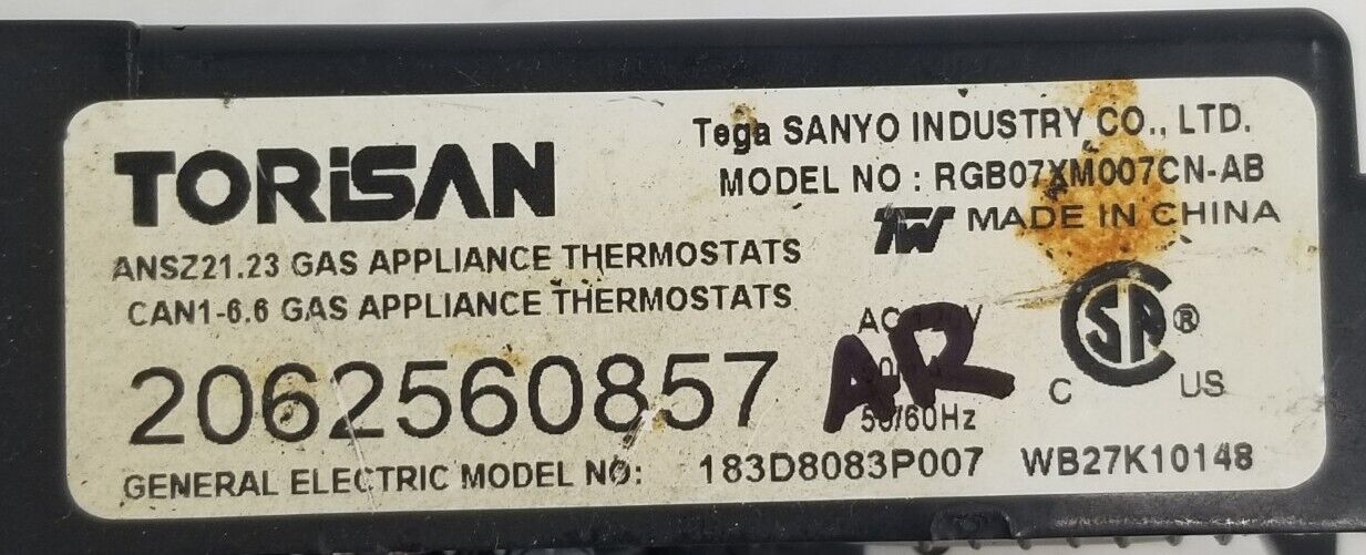 Genuine OEM Replacement for GE Range Oven Control WB27K10148