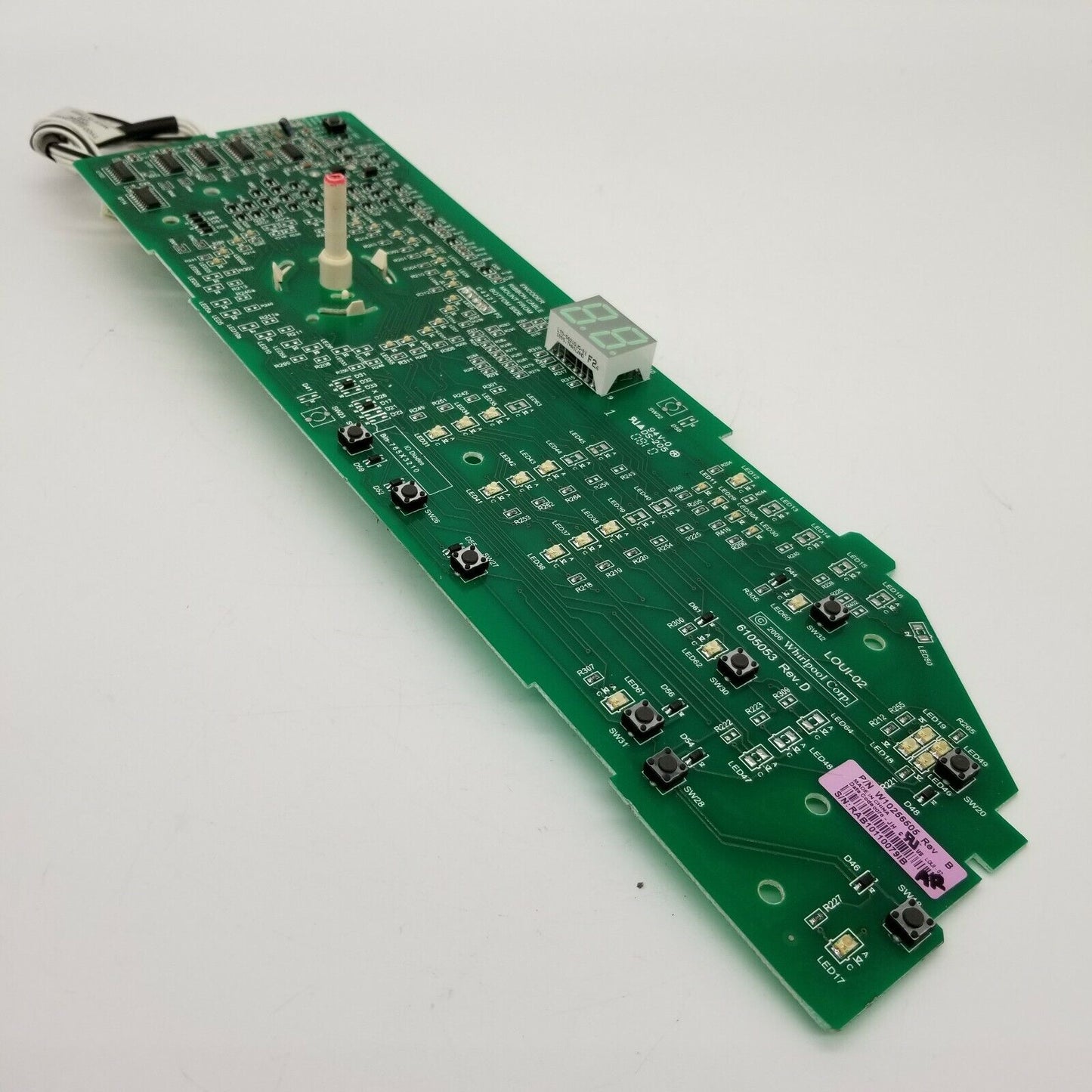 Genuine OEM Replacement for Whirlpool Washer Control W10256505