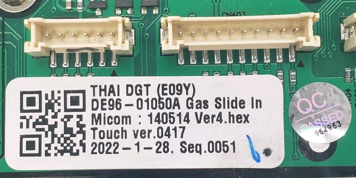 OEM Replacement for Samsung Oven Control Board DE96-01050A