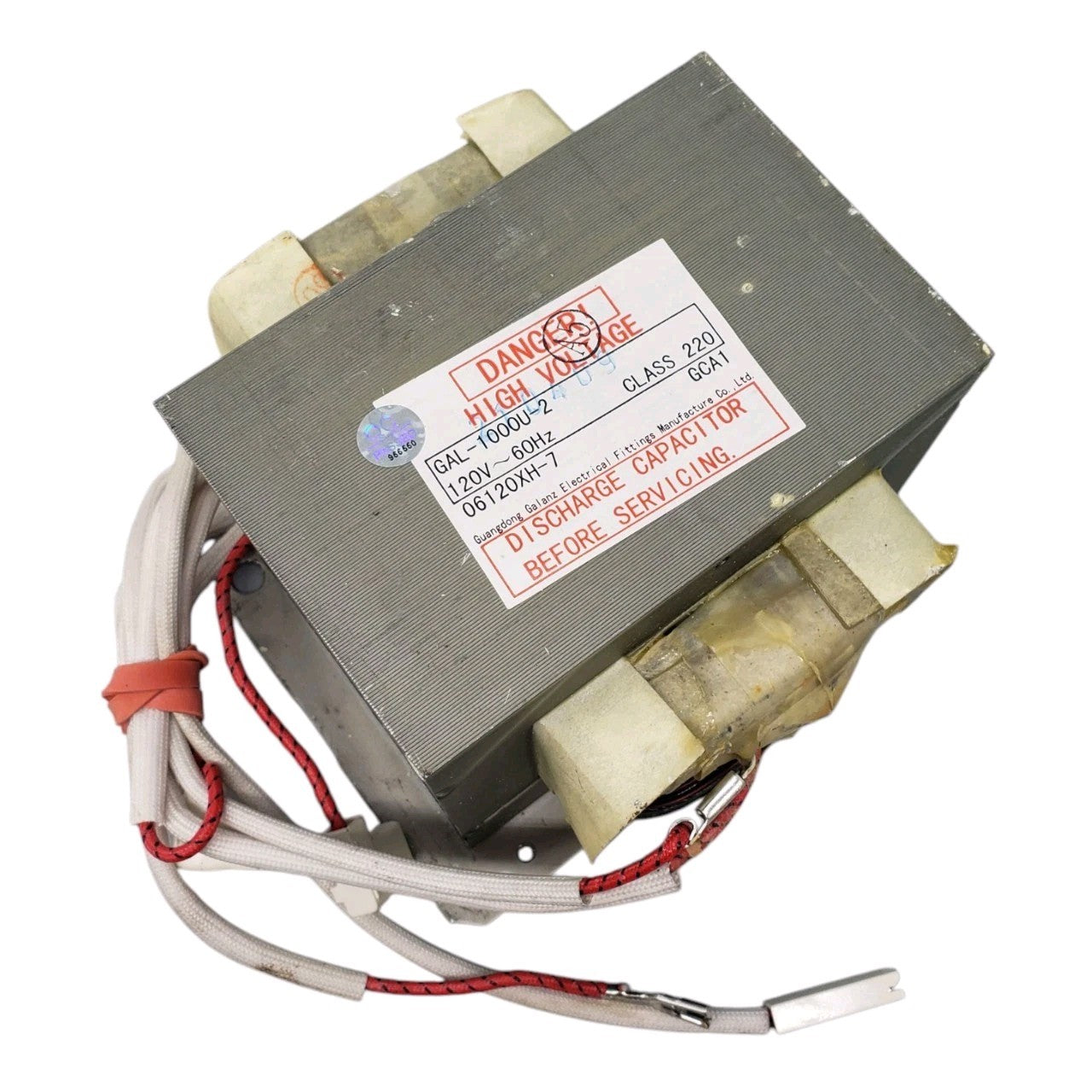 OEM Replacement for Galanz Microwave Transformer GAL-1000U-2