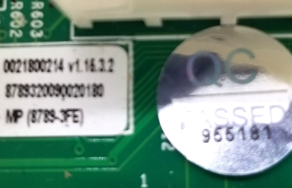 OEM Replacement for GE Washer Control 0021800214