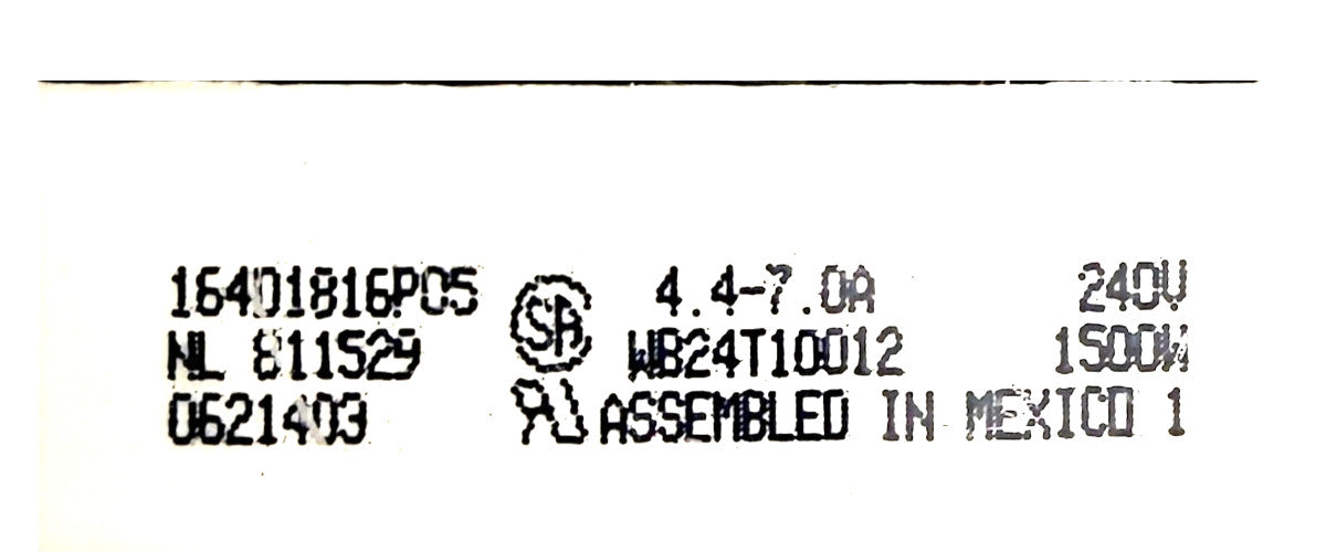 OEM Replacement for GE Oven Range Switch 164D1816P05