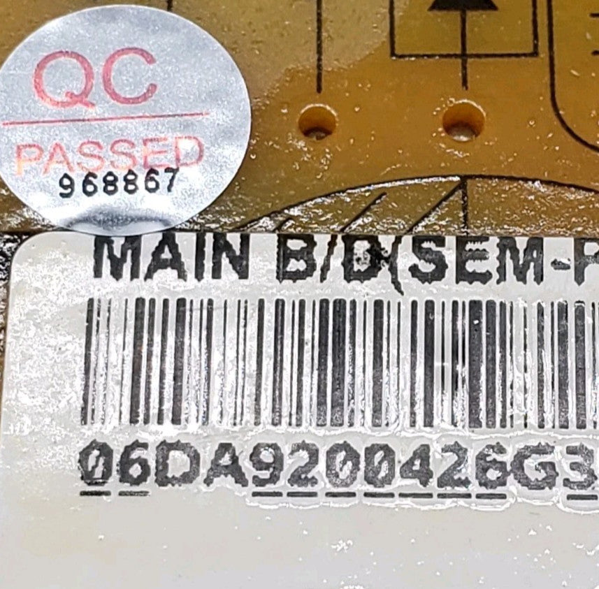 OEM Replacement for Samsung Refrigerator Control DA92-00426G
