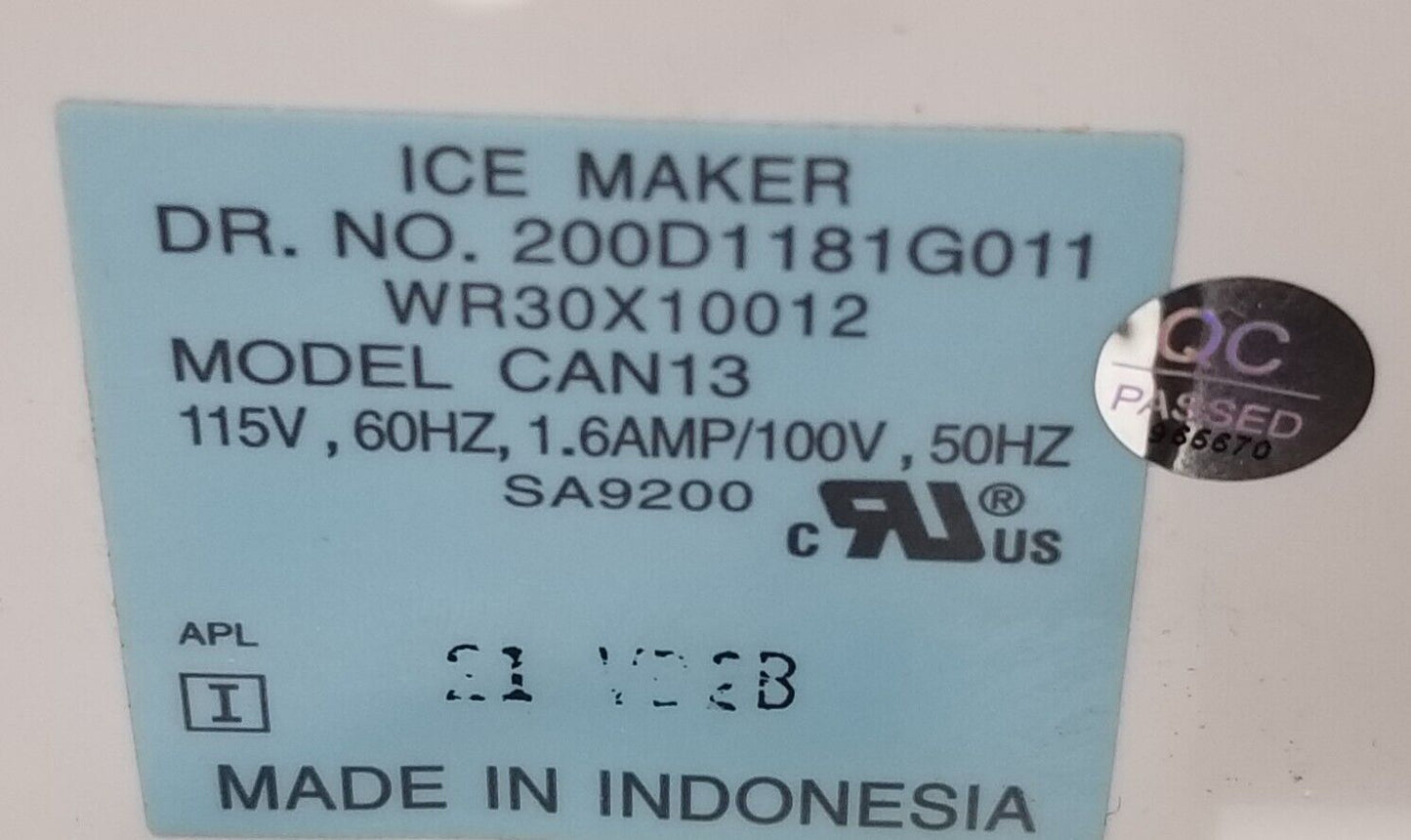 OEM Replacement for GE Fridge Ice Maker Kit WR30X10012