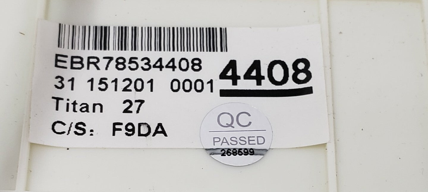 Genuine OEM Replacement for LG Washer User Interface EBR78534408