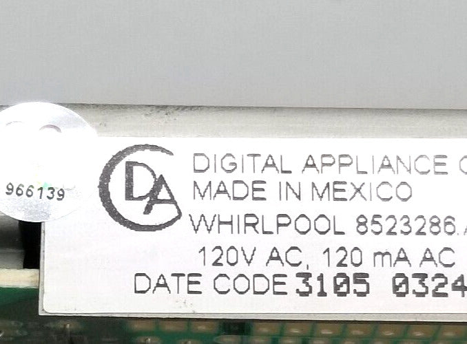 OEM Replacement for Whirlpool Oven Control 8523286