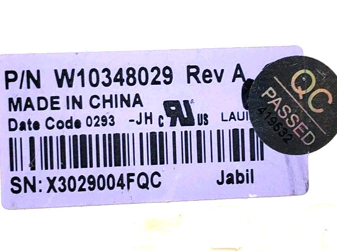 OEM Replacement for Whirlpool Washer Control W10348029