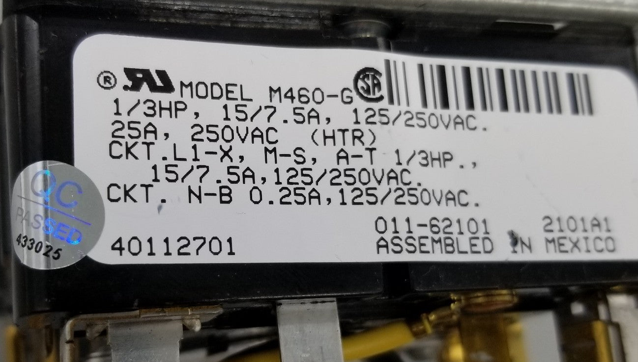 Genuine OEM Replacement for Maytag Dryer Timer 40112701