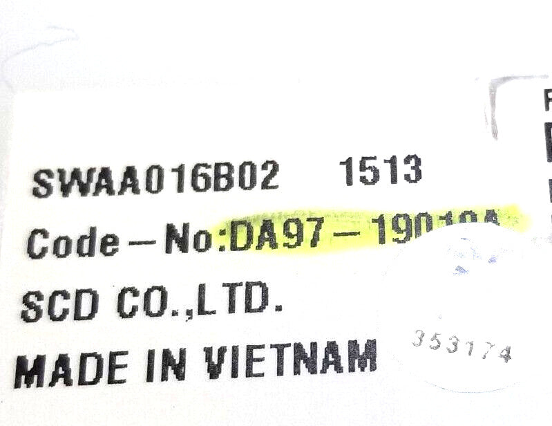 New OEM Replacement for Samsung Fridge Ice Maker DA97-19010A for ELFW7537AW0 ⭐ ⭐