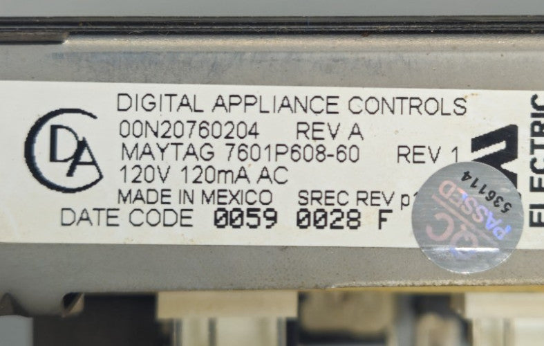 OEM Replacement for Maytag Range Control Board 7601P608-60