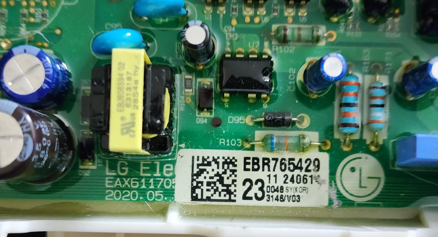 OEM Replacement for LG Dryer Control Board Main EBR76542923