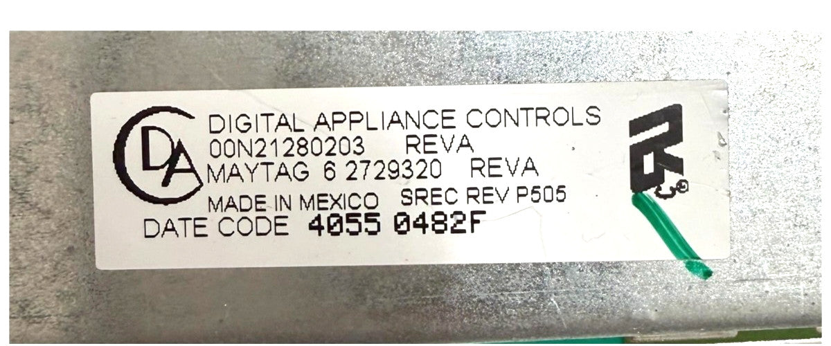 OEM Replacement for Maytag Washer Control 6 2729320