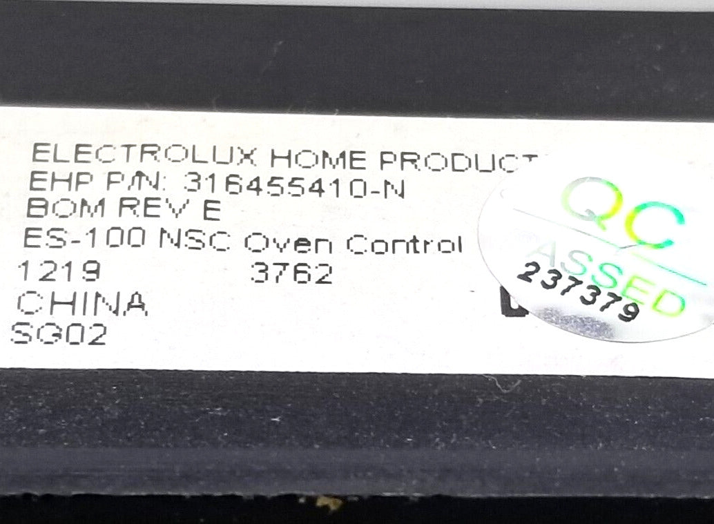 OEM Replacement for Frigidaire Range Control Board 316455410
