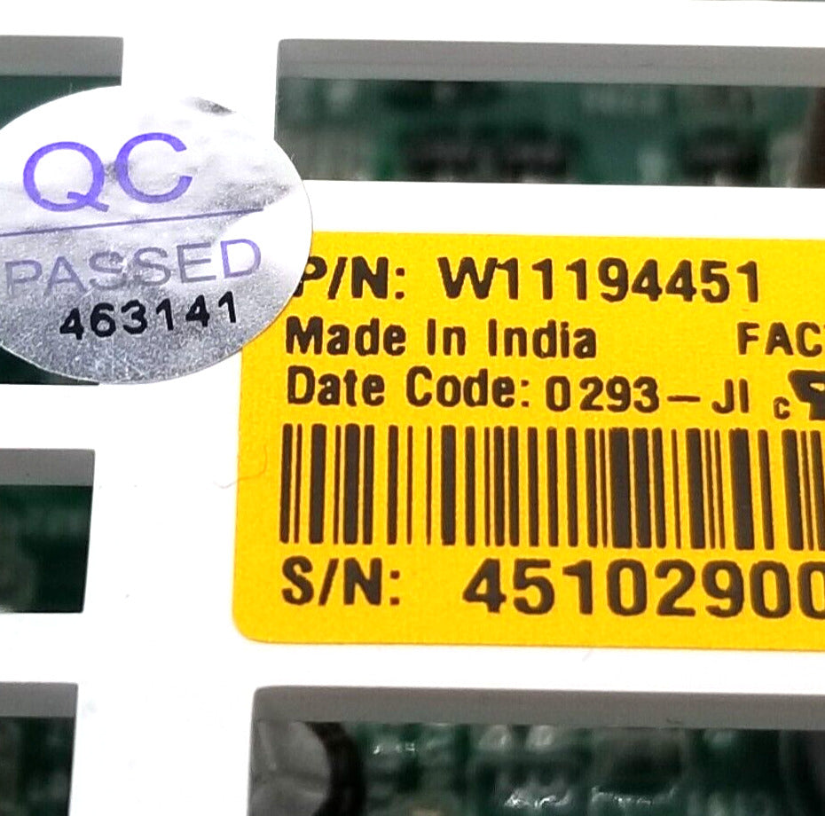 OEM Replacement for Whirlpool Dryer Control W11194451
