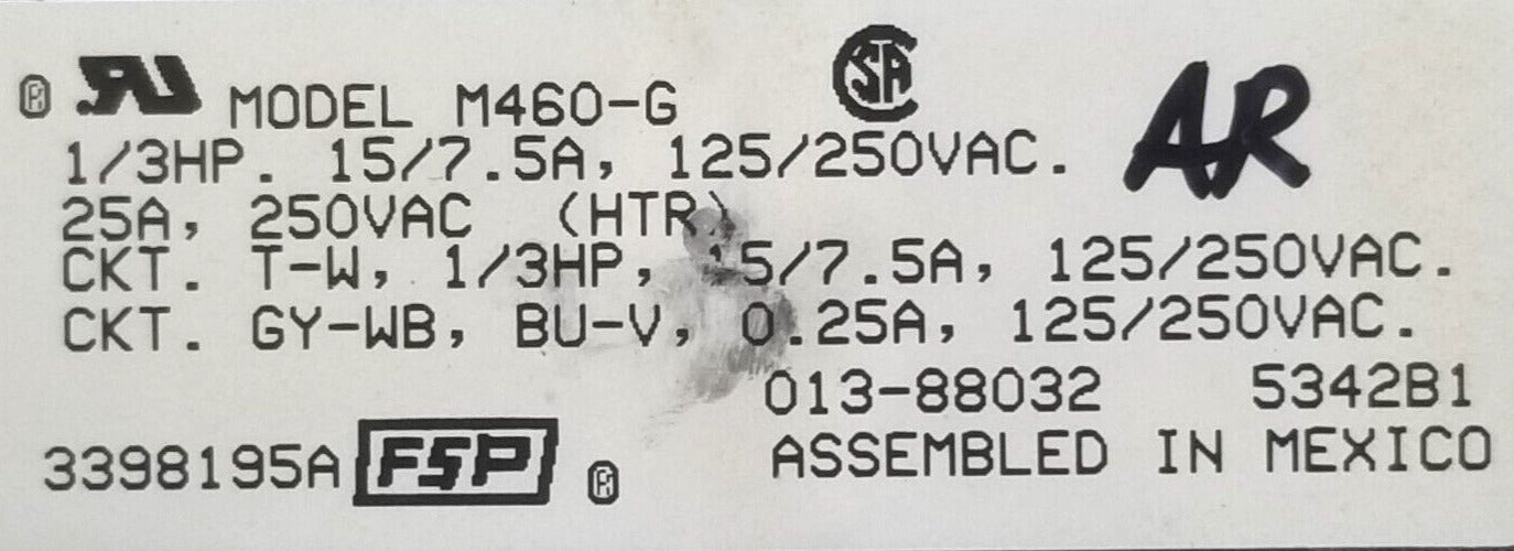 Genuine OEM Replacement for Kenmore Dryer Timer 3398195A ⭐