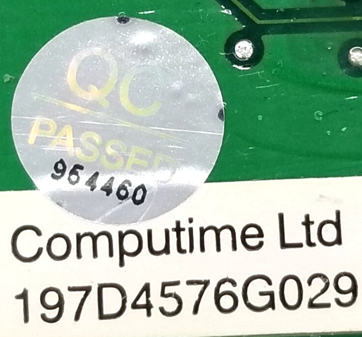 OEM Replacement for GE Refrigerator Control 197D4576G029