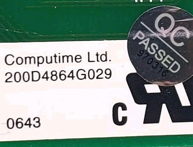 OEM Replacement for GE Fridge Control Board 200D4864G029