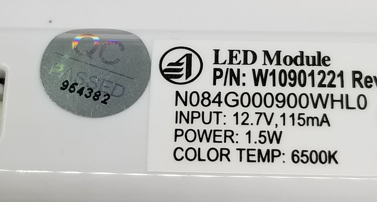 New OEM Replacement for KitchenAid Fridge Light Module W11401419