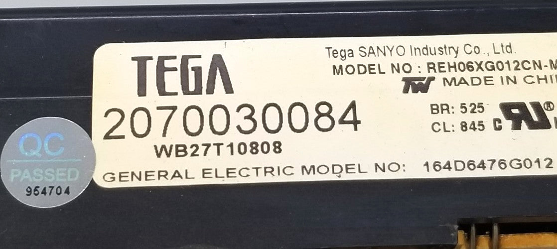 OEM Replacement for GE Range Control WB27T10808 164D6476G012