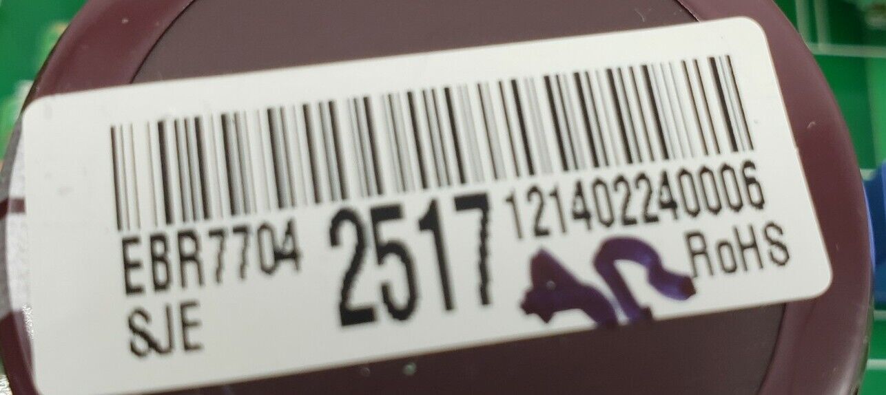 Genuine OEM Replacement for LG Refrigerator Control EBR77042517
