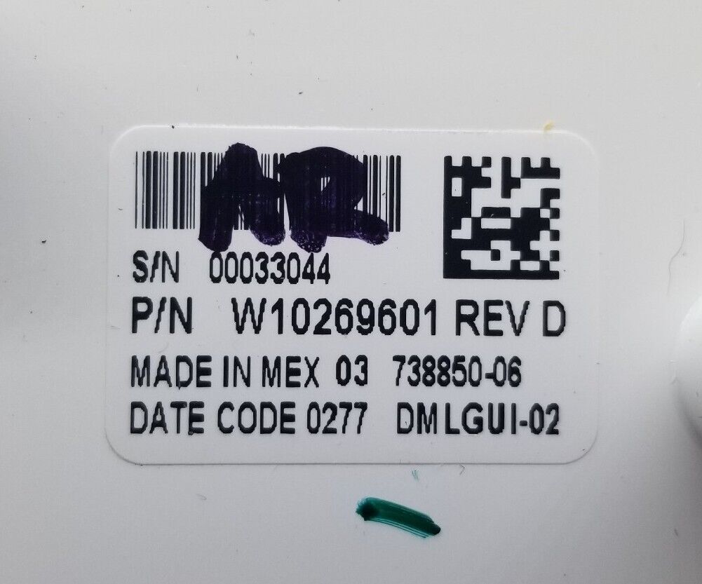 OEM Replacement for Whirlpool Washer Control W10269601 ~ ~