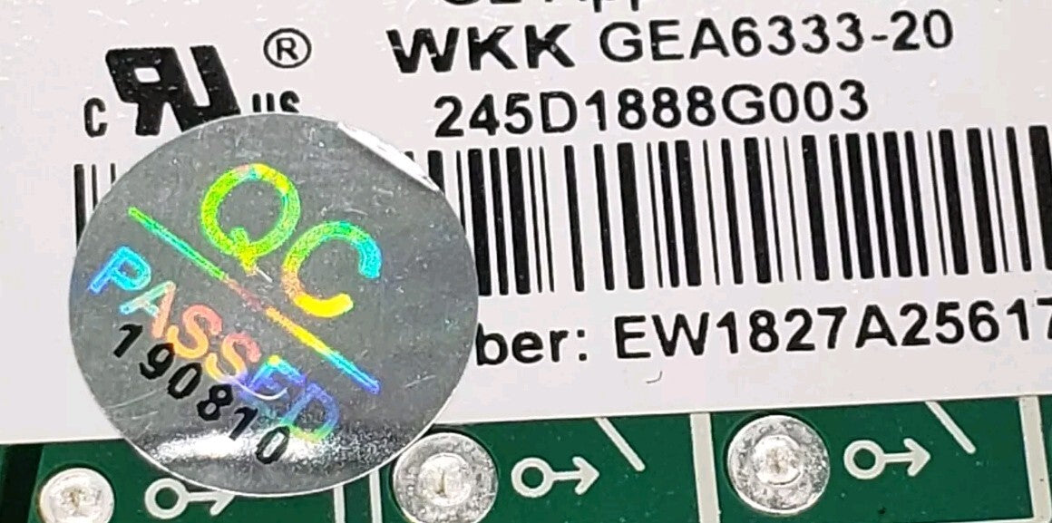 OEM Replacement for GE Fridge Control 245D1888G003