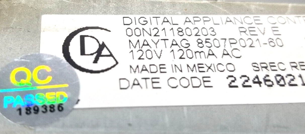 OEM Replacement for Maytag Range Control 8507P021-60 ~ ~
