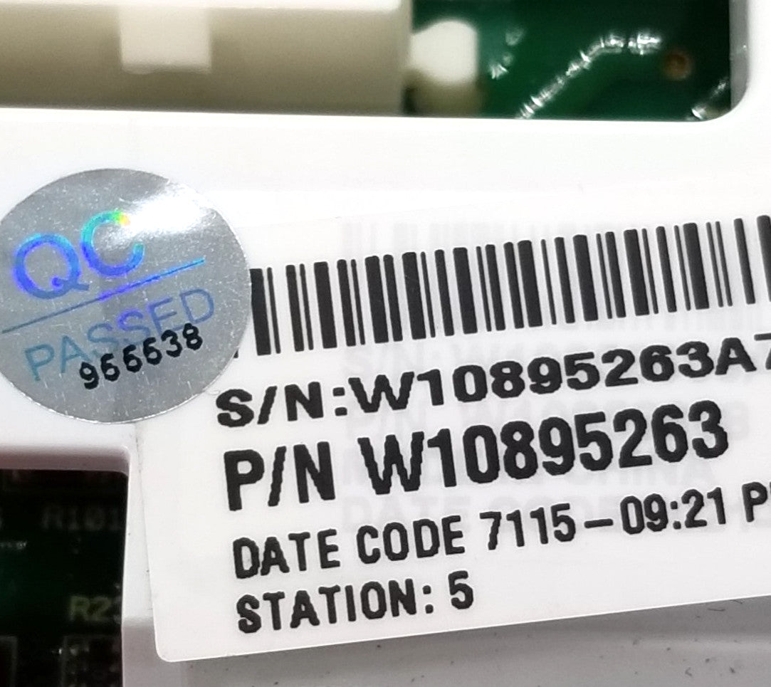 OEM Replacement for Whirlpool Washer Control W10895263