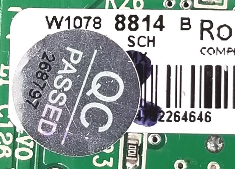 Genuine OEM Replacement for KitchenAid Refrigerator Control W10788814 ⭐