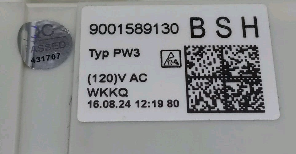New OEM Replacement for Bosch Dishwasher Power Module 9001589130 10025378 1-Yr