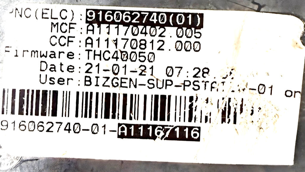 OEM Replacement for Electrolux Washer Control 916062740